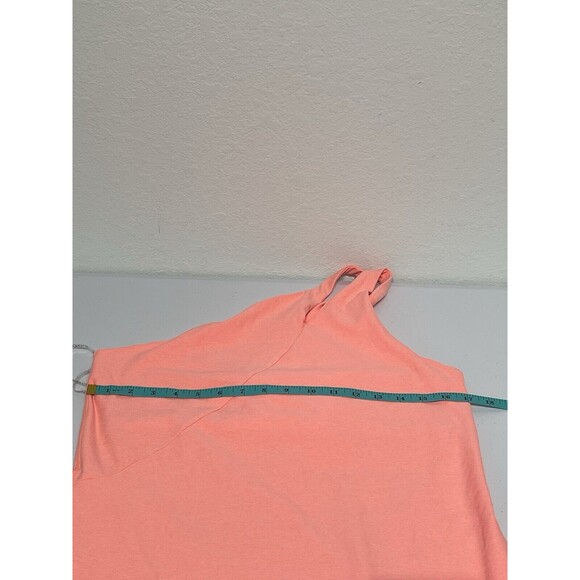 NWT Beyond‎ Yoga Spacedye Lost Your Mind Dress in XL Peach Elpeh One Shoulder - Picture 7 of 9